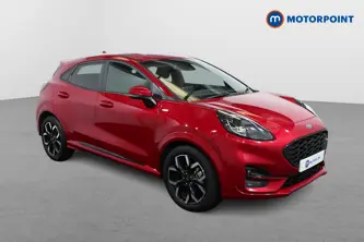 Ford Puma St-Line X Automatic Petrol-Electric Hybrid SUV - Stock Number (1501036) - Drivers side front corner