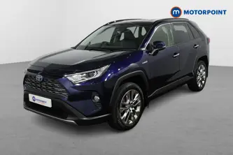 Toyota Rav4 Excel Automatic Petrol-Electric Hybrid SUV - Stock Number (1502049) - Passenger side front corner