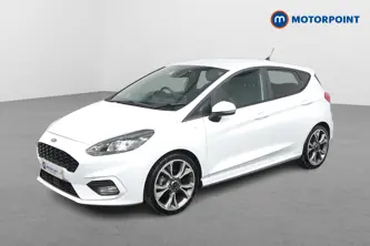 Ford Fiesta St-Line X Edition Manual Petrol-Electric Hybrid Hatchback - Stock Number (1501067) - Passenger side front corner