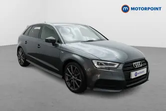 Audi A3 Black Edition Manual Petrol Hatchback - Stock Number (1489628) - Drivers side front corner