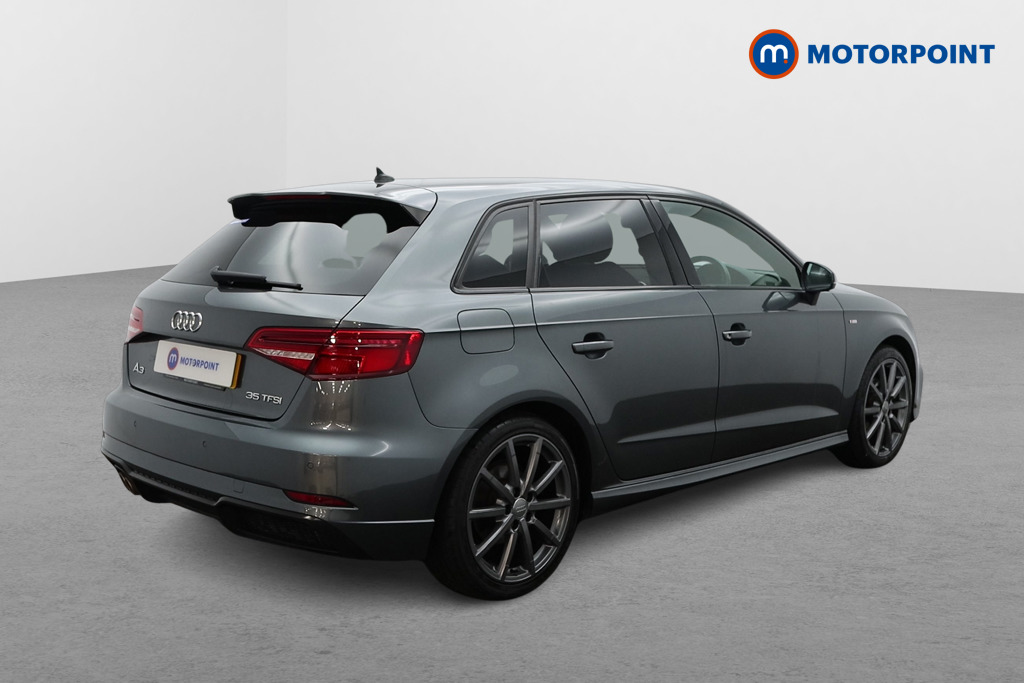 Audi A3 Black Edition Manual Petrol Hatchback - Stock Number (1489628) - Drivers side rear corner