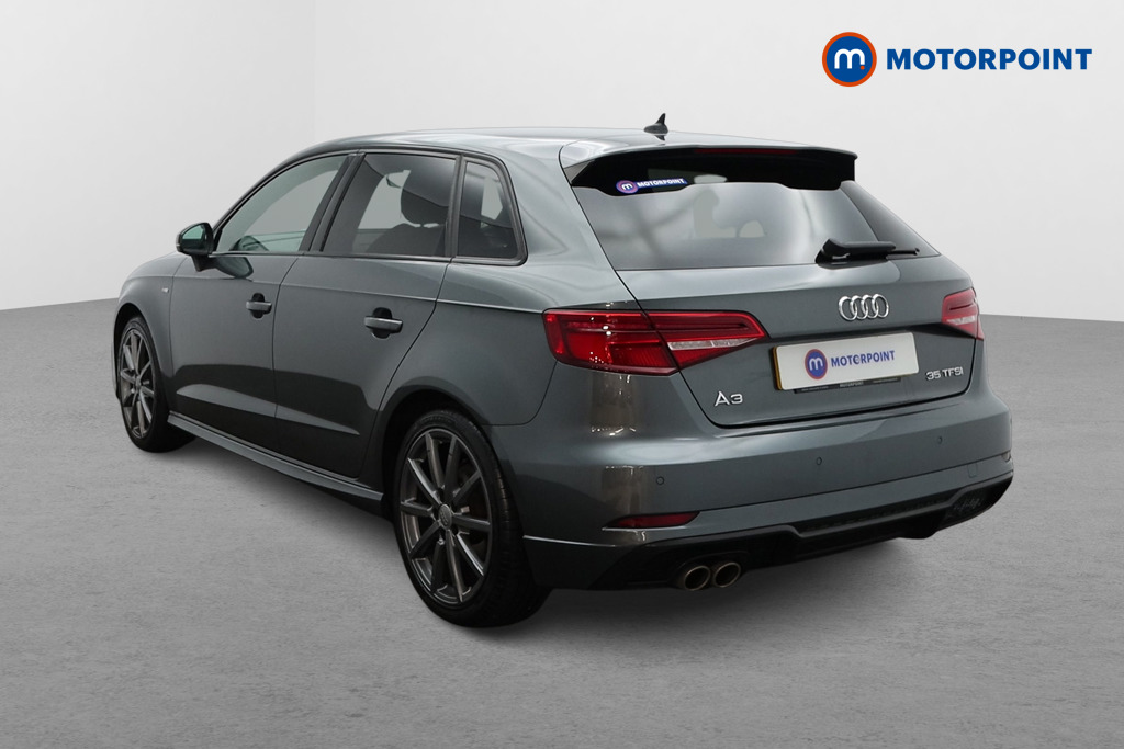 Audi A3 Black Edition Manual Petrol Hatchback - Stock Number (1489628) - Passenger side rear corner