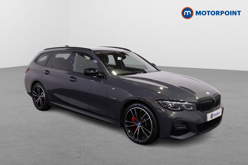 BMW 3 Series M Sport Pro Edition Automatic Petrol Plug-In Hybrid Estate - Stock Number (1493457) - Drivers side front corner