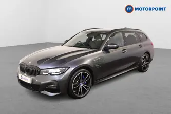 BMW 3 Series M Sport Automatic Petrol Plug-In Hybrid Estate - Stock Number (1493479) - Passenger side front corner