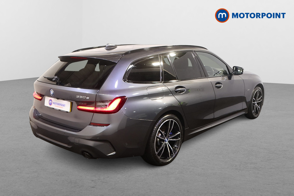 BMW 3 Series M Sport Automatic Petrol Plug-In Hybrid Estate - Stock Number (1493479) - Drivers side rear corner