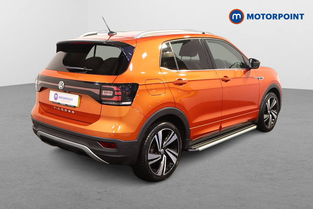 Volkswagen T-Cross R-Line Automatic Petrol SUV - Stock Number (1494492) - Drivers side rear corner