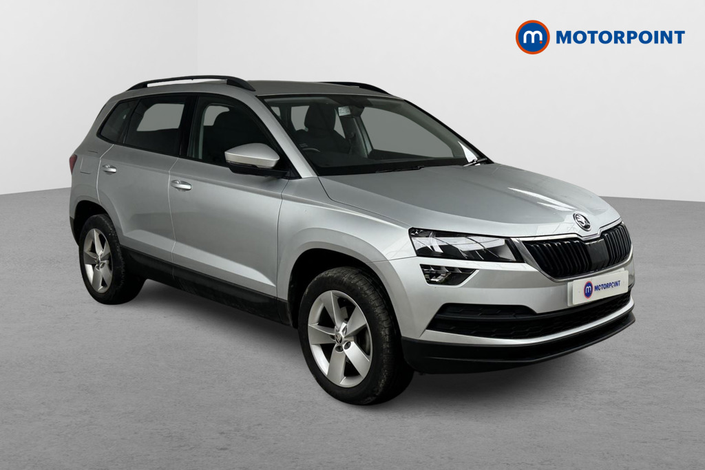 Skoda Karoq SE Manual Petrol SUV - Stock Number (1495979) - Drivers side front corner