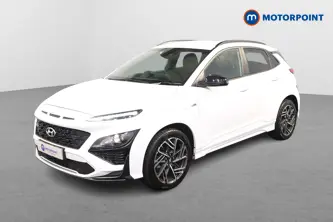 Hyundai Kona N Line Manual Petrol-Electric Hybrid SUV - Stock Number (1496160) - Passenger side front corner