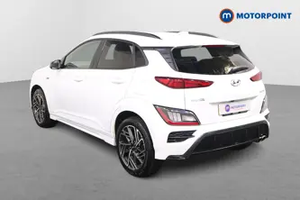 Hyundai Kona N Line Manual Petrol-Electric Hybrid SUV - Stock Number (1496160) - Passenger side rear corner