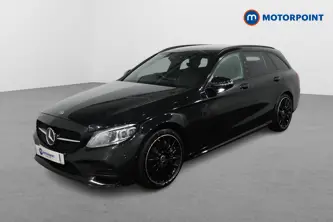 Mercedes-Benz C Class Amg Line Night Edition Automatic Petrol Estate - Stock Number (1496862) - Passenger side front corner