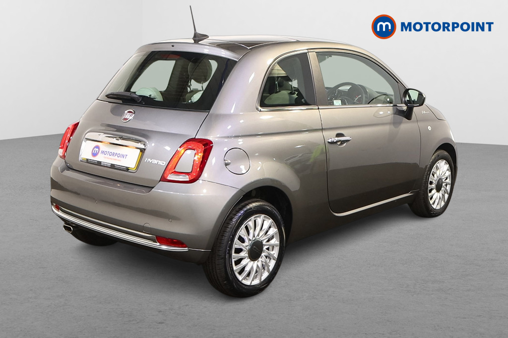 Fiat 500 Dolcevita Manual Petrol-Electric Hybrid Hatchback - Stock Number (1498248) - Drivers side rear corner