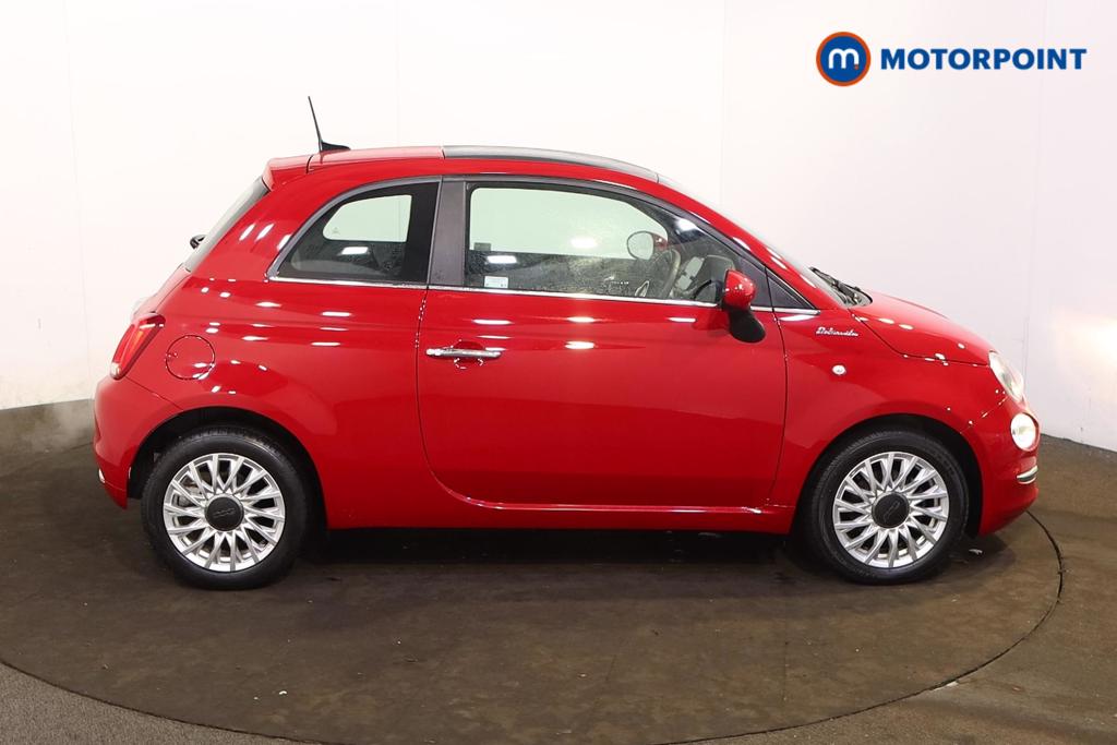 Fiat 500 Dolcevita Manual Petrol-Electric Hybrid Hatchback - Stock Number (1498279) - Drivers side