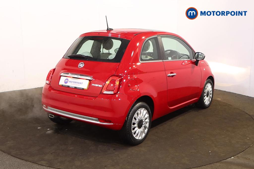 Fiat 500 Dolcevita Manual Petrol-Electric Hybrid Hatchback - Stock Number (1498279) - Drivers side rear corner