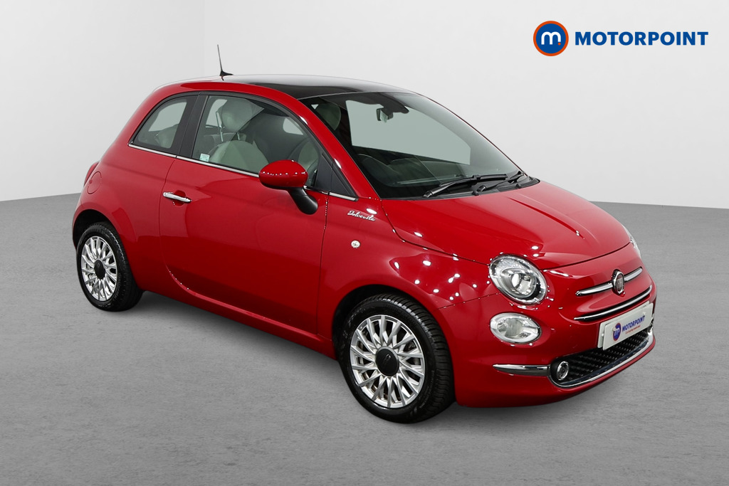 Fiat 500 Dolcevita Manual Petrol-Electric Hybrid Hatchback - Stock Number (1498284) - Drivers side front corner