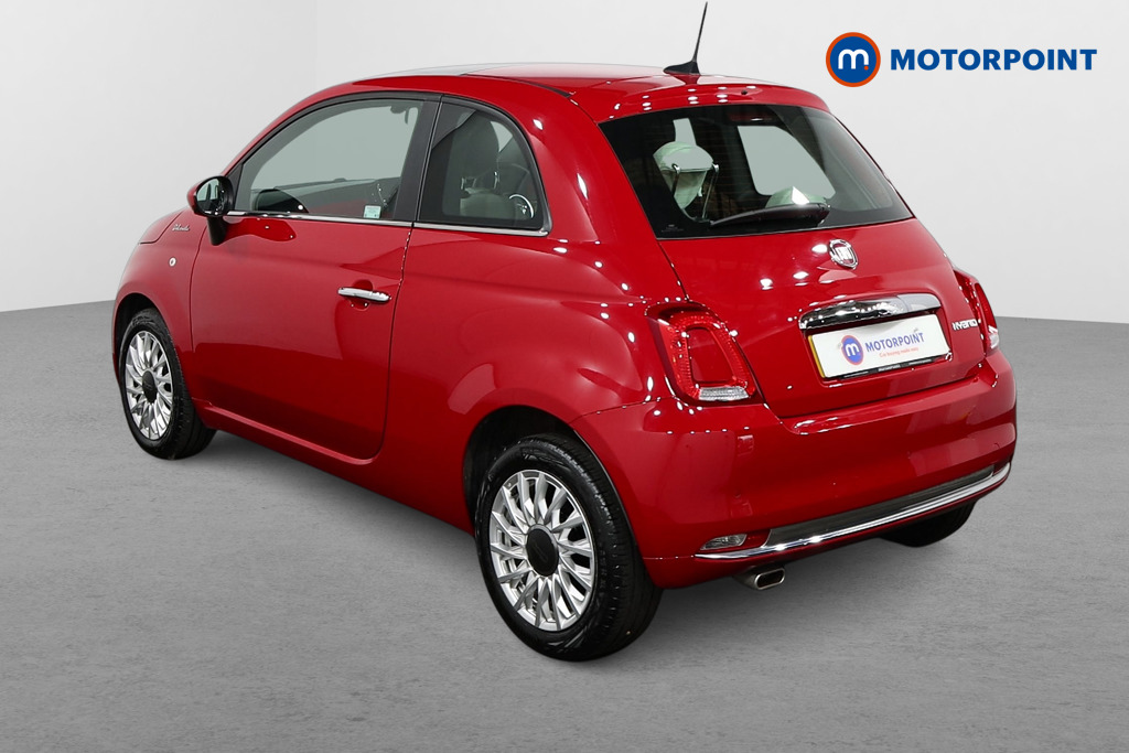 Fiat 500 Dolcevita Manual Petrol-Electric Hybrid Hatchback - Stock Number (1498284) - Passenger side rear corner