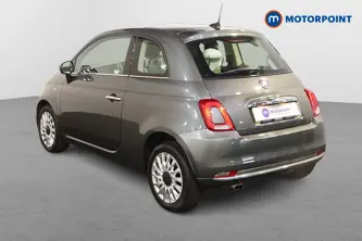 Fiat 500 Lounge Manual Petrol Hatchback - Stock Number (1498425) - Passenger side rear corner