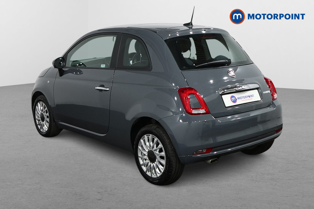 Fiat 500 Lounge Manual Petrol-Electric Hybrid Hatchback - Stock Number (1500209) - Passenger side rear corner