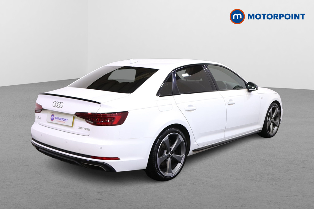 Audi A4 Black Edition Manual Petrol Saloon - Stock Number (1497413) - Drivers side rear corner