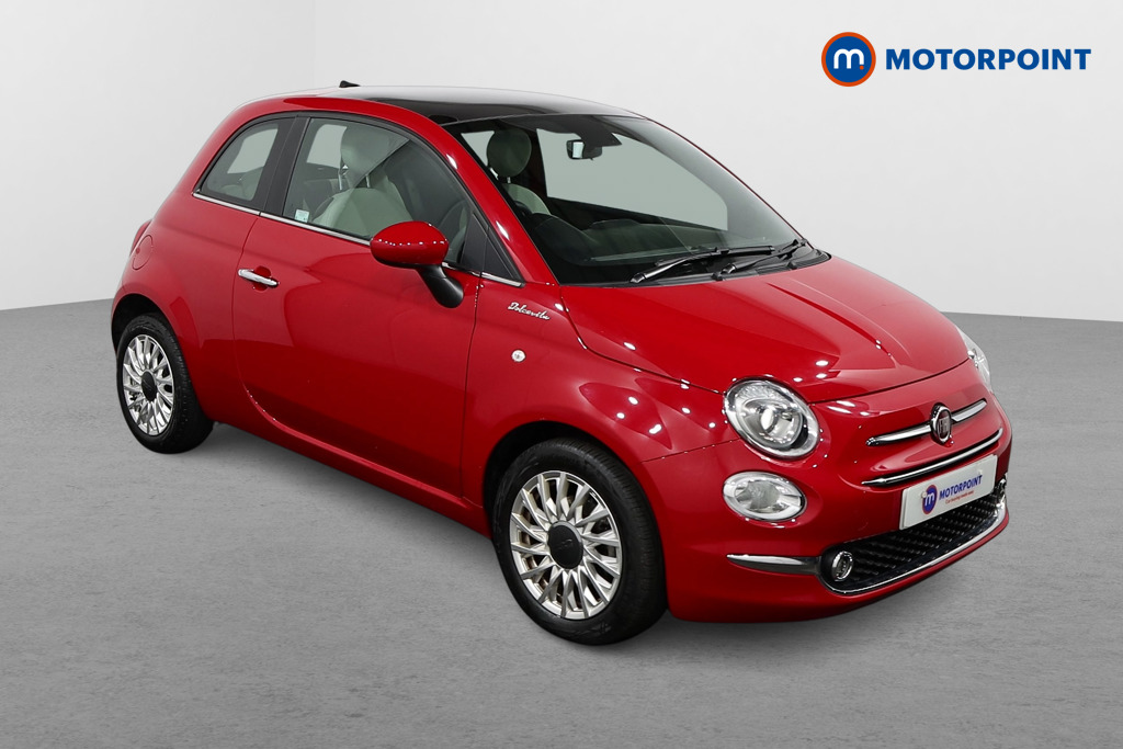 Fiat 500 Dolcevita Manual Petrol-Electric Hybrid Hatchback - Stock Number (1498256) - Drivers side front corner