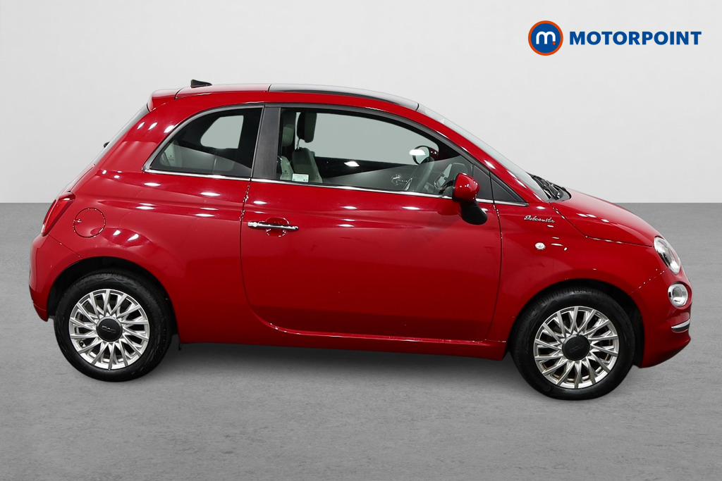 Fiat 500 Dolcevita Manual Petrol-Electric Hybrid Hatchback - Stock Number (1498256) - Drivers side