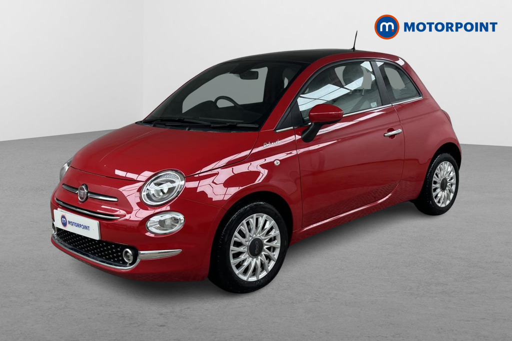 Fiat 500 Dolcevita Manual Petrol-Electric Hybrid Hatchback - Stock Number (1498281) - Passenger side front corner