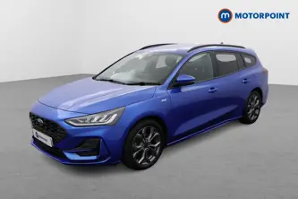 Ford Focus St-Line Automatic Petrol-Electric Hybrid Estate - Stock Number (1498818) - Passenger side front corner