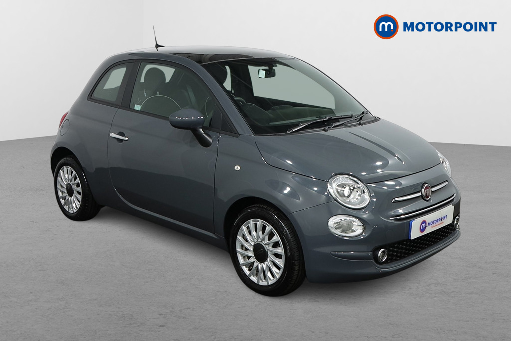 Fiat 500 Lounge Manual Petrol-Electric Hybrid Hatchback - Stock Number (1501575) - Drivers side front corner