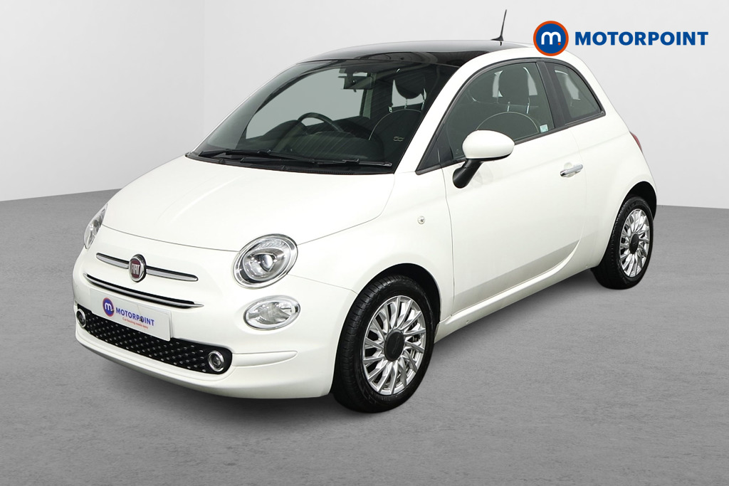 Fiat 500 Lounge Manual Petrol-Electric Hybrid Hatchback - Stock Number (1501576) - Passenger side front corner