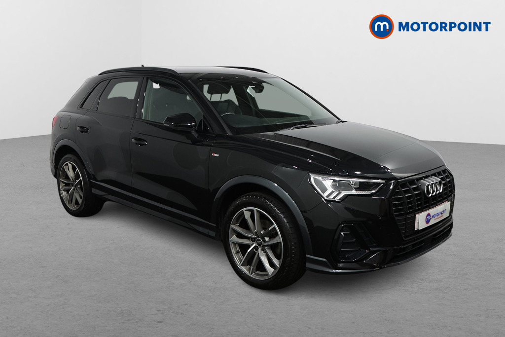 Audi Q3 Black Edition Manual Petrol SUV - Stock Number (1502148) - Drivers side front corner