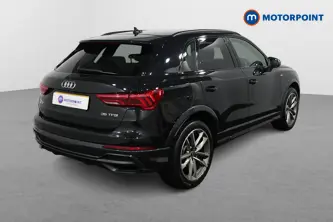 Audi Q3 Black Edition Manual Petrol SUV - Stock Number (1502148) - Drivers side rear corner