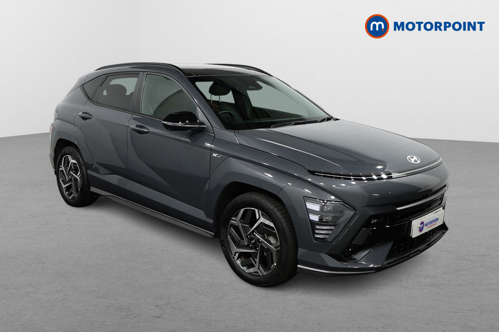 Hyundai Kona N Line S Automatic Petrol-Electric Hybrid SUV - Stock Number (1503335) - Drivers side front corner