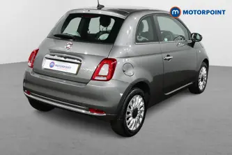 Fiat 500 Dolcevita Manual Petrol-Electric Hybrid Hatchback - Stock Number (1443984) - Drivers side rear corner