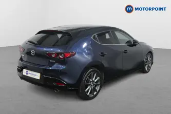 Mazda 3 Gt Sport Manual Petrol-Electric Hybrid Hatchback - Stock Number (1484997) - Drivers side rear corner