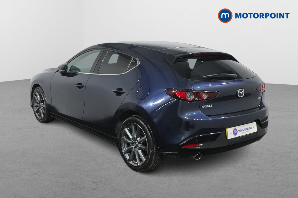 Mazda 3 Gt Sport Manual Petrol-Electric Hybrid Hatchback - Stock Number (1484997) - Passenger side rear corner