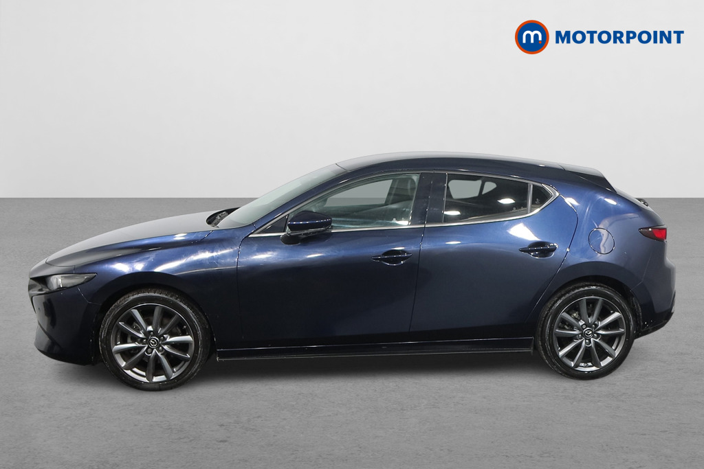 Mazda 3 Gt Sport Manual Petrol-Electric Hybrid Hatchback - Stock Number (1484997) - Passenger side