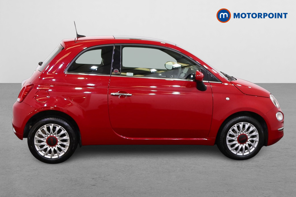 Fiat 500 RED Manual Petrol-Electric Hybrid Hatchback - Stock Number (1497409) - Drivers side