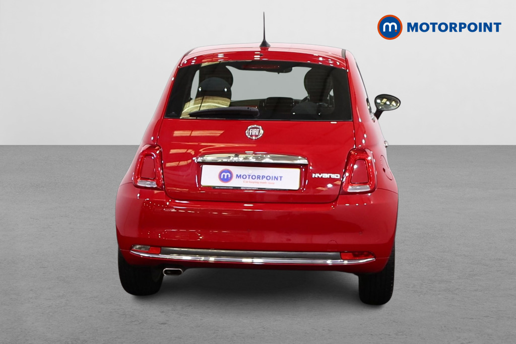 Fiat 500 RED Manual Petrol-Electric Hybrid Hatchback - Stock Number (1497409) - Rear bumper