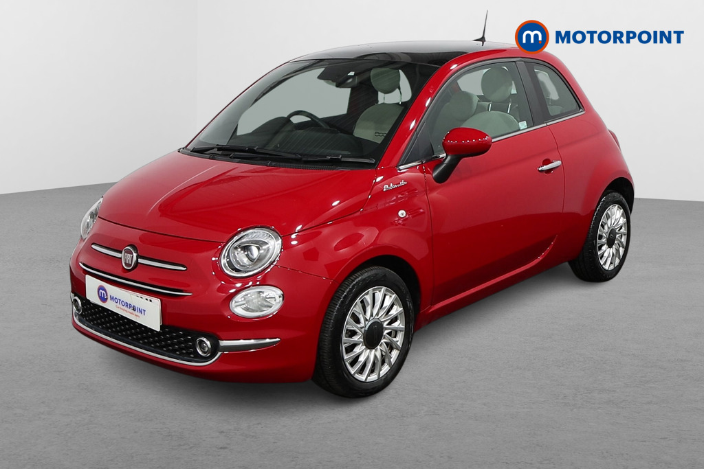 Fiat 500 Dolcevita Manual Petrol-Electric Hybrid Hatchback - Stock Number (1498257) - Passenger side front corner