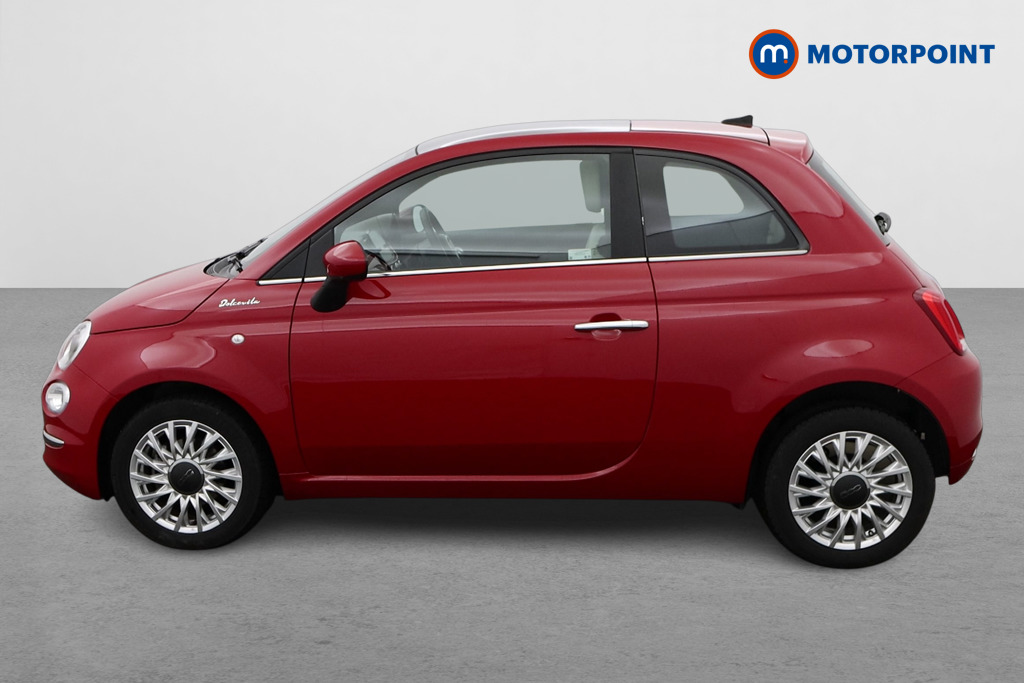 Fiat 500 Dolcevita Manual Petrol-Electric Hybrid Hatchback - Stock Number (1498259) - Passenger side