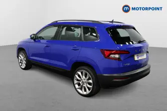 Skoda Karoq SE Manual Petrol SUV - Stock Number (1499500) - Drivers side front corner