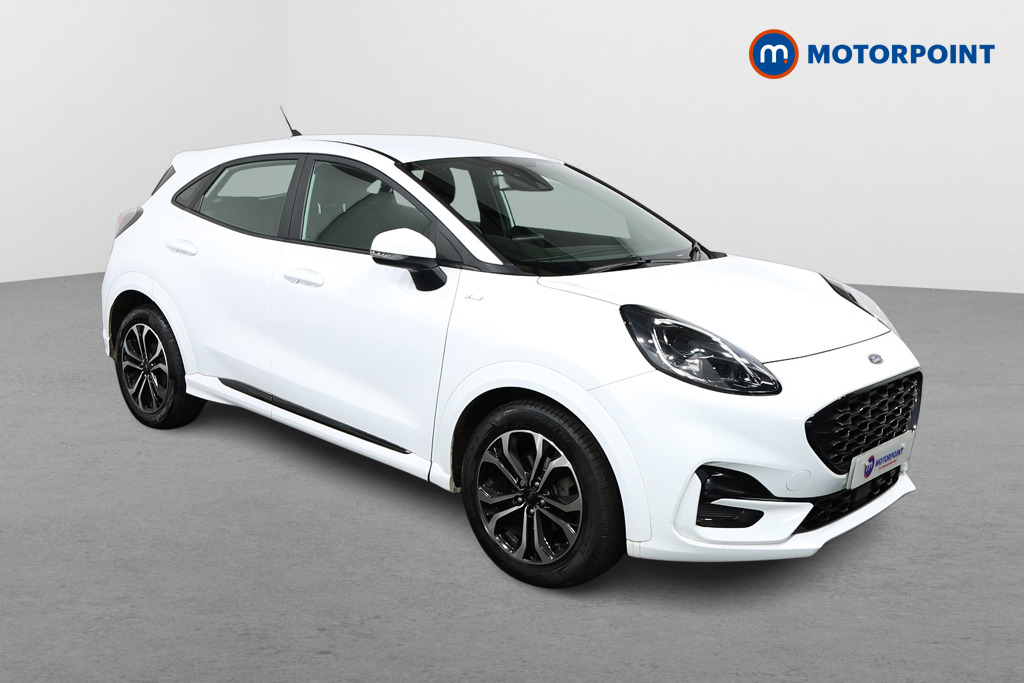 Ford Puma St-Line Automatic Petrol-Electric Hybrid SUV - Stock Number (1499763) - Drivers side front corner