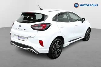 Ford Puma St-Line Automatic Petrol-Electric Hybrid SUV - Stock Number (1499763) - Drivers side rear corner