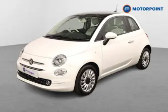 Fiat 500 Lounge Manual Petrol-Electric Hybrid Hatchback - Stock Number (1501571) - Passenger side front corner