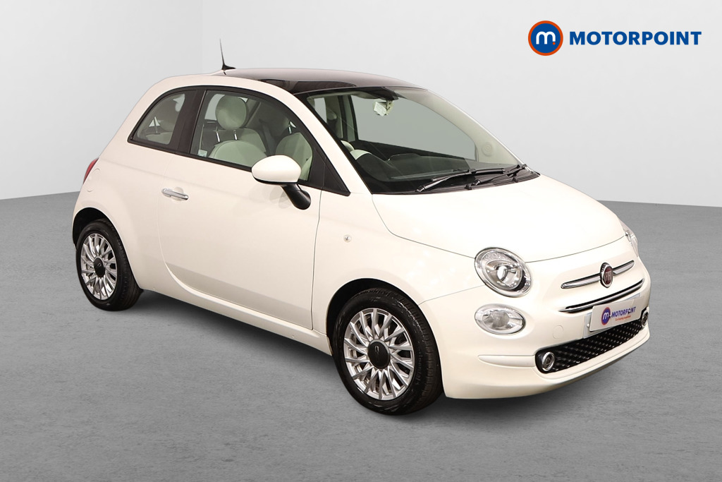 Fiat 500 Lounge Manual Petrol-Electric Hybrid Hatchback - Stock Number (1501571) - Drivers side front corner