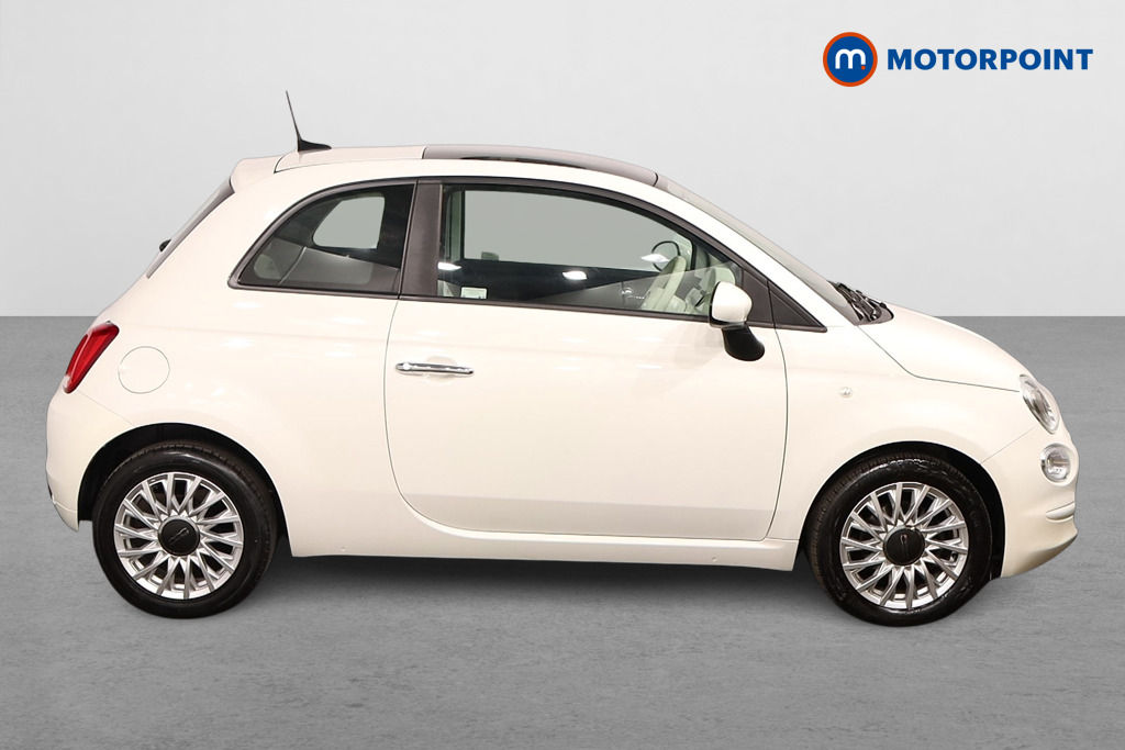 Fiat 500 Lounge Manual Petrol-Electric Hybrid Hatchback - Stock Number (1501571) - Drivers side