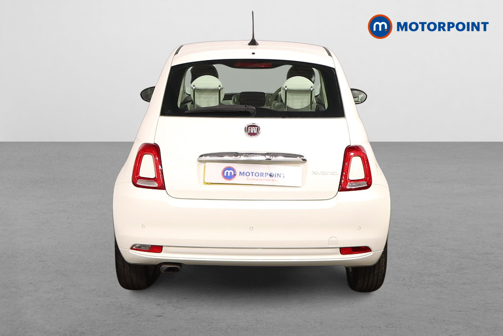 Fiat 500 Lounge Manual Petrol-Electric Hybrid Hatchback - Stock Number (1501571) - Rear bumper