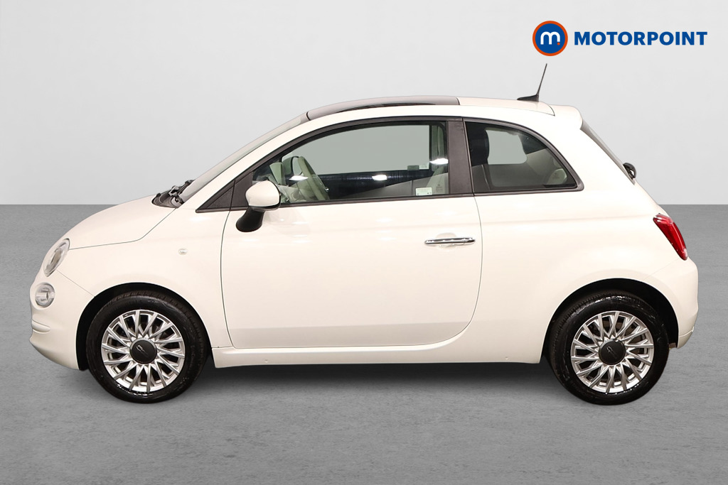 Fiat 500 Lounge Manual Petrol-Electric Hybrid Hatchback - Stock Number (1501571) - Passenger side