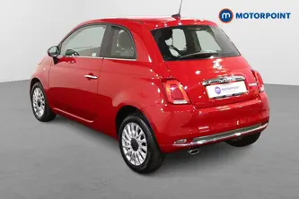 Fiat 500 Dolcevita Manual Petrol-Electric Hybrid Hatchback - Stock Number (1502963) - Passenger side rear corner