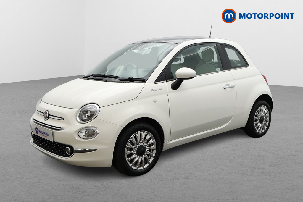 Fiat 500 Dolcevita Manual Petrol-Electric Hybrid Hatchback - Stock Number (1491103) - Passenger side front corner