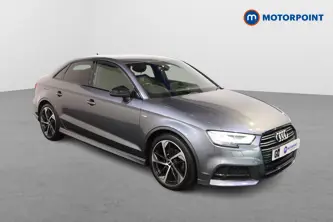 Audi A3 Black Edition Automatic Petrol Saloon - Stock Number (1492677) - Drivers side front corner